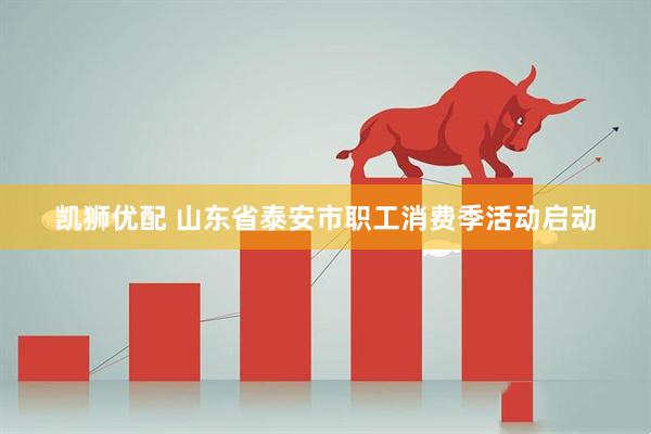 凯狮优配 山东省泰安市职工消费季活动启动