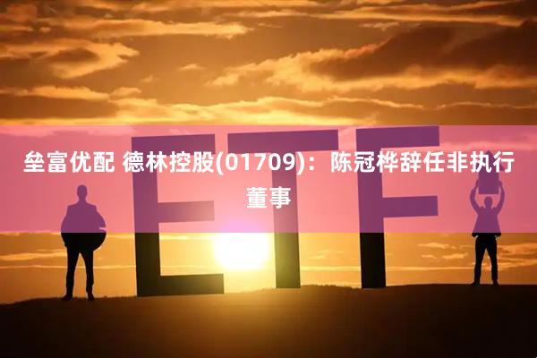 垒富优配 德林控股(01709)：陈冠桦辞任非执行董事